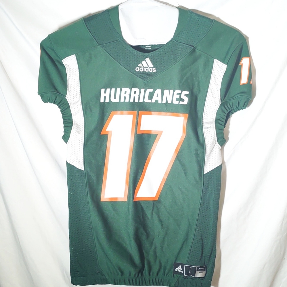 Adidas Miami Hurricanes Jersey NWT